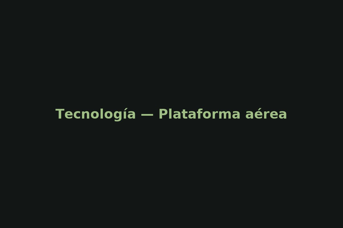 Plataforma aérea — ejemplo